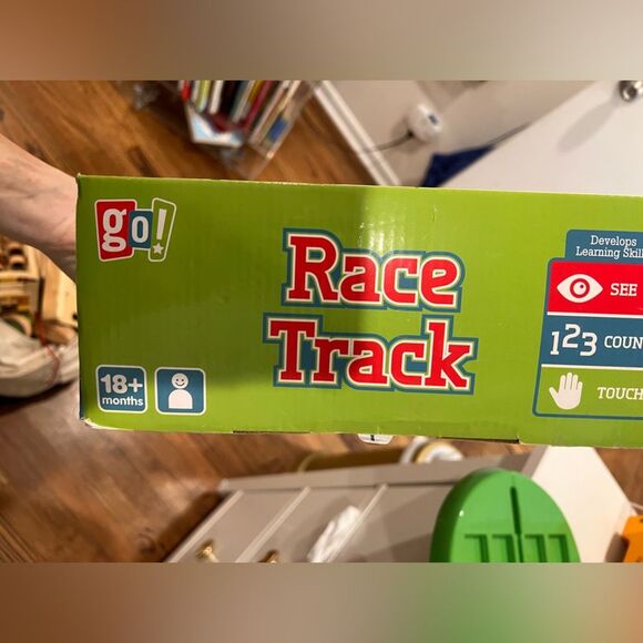 Race track wooden car toy toddler baby toys ramp racer mini cars boy gift NWT - Picture 4 of 7